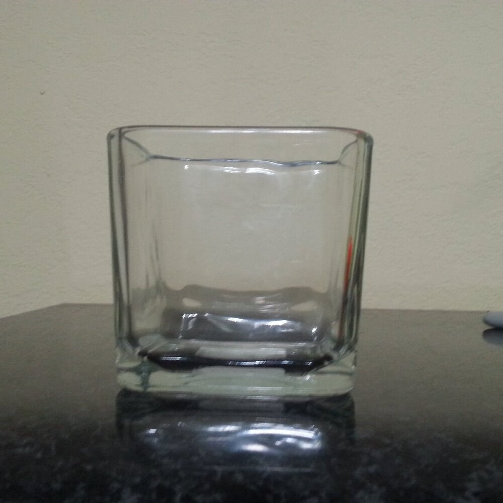 Libbey Glass Vase Container